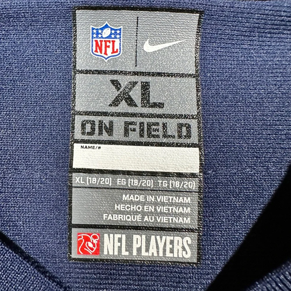 Nike Patriots Rob Gronkowski 87 Jersey Youth XL Navy Blue NFL New England